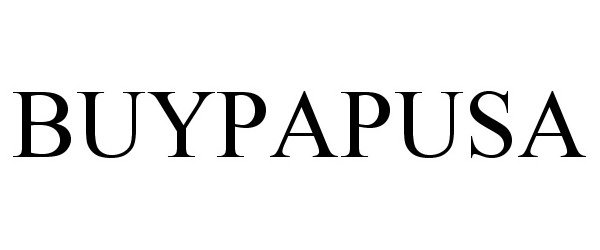 Trademark Logo BUYPAPUSA