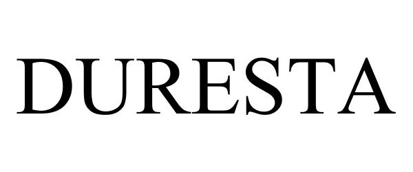 Trademark Logo DURESTA