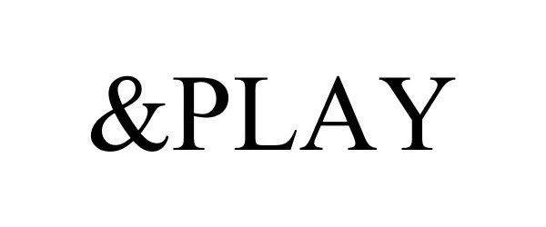 Trademark Logo &PLAY