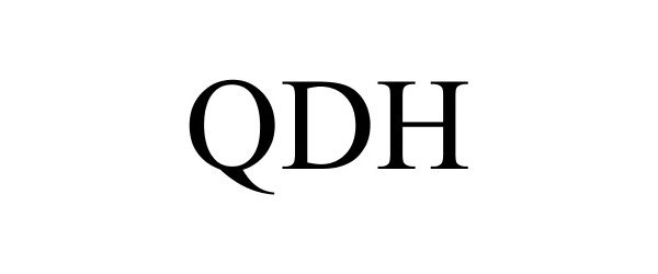 Trademark Logo QDH