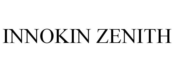 Trademark Logo INNOKIN ZENITH