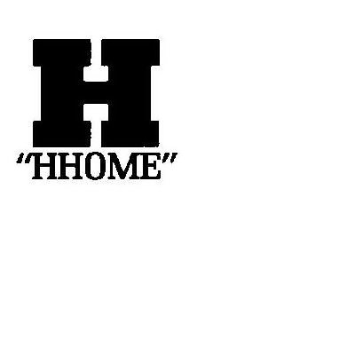 Trademark Logo "HHOME"