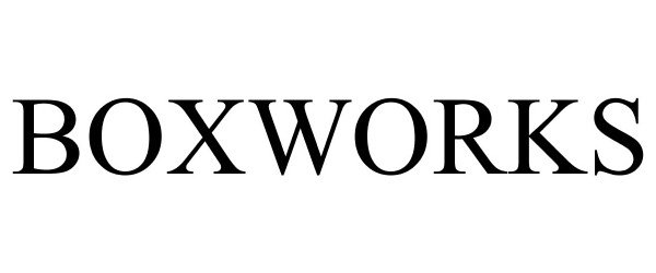  BOXWORKS