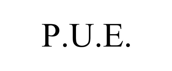  P.U.E.