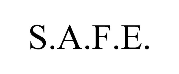 Trademark Logo S.A.F.E.