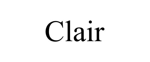 Trademark Logo CLAIR