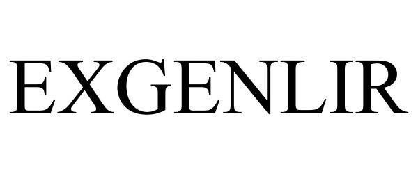 Trademark Logo EXGENLIR
