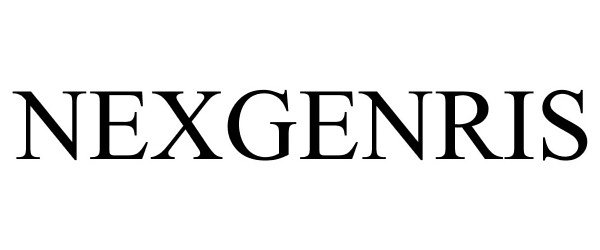 Trademark Logo NEXGENRIS