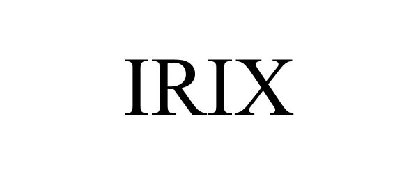 Trademark Logo IRIX