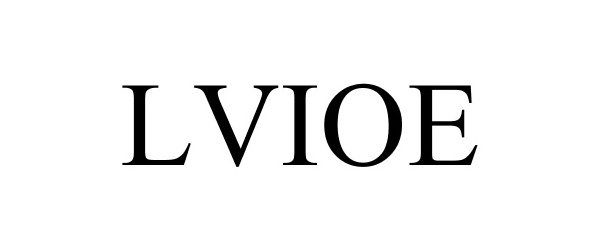 Trademark Logo LVIOE