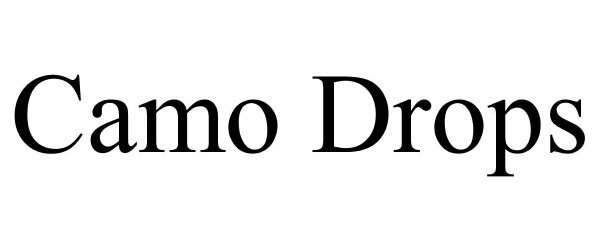 Trademark Logo CAMO DROPS