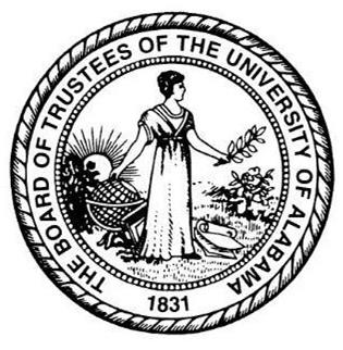 Trademark Logo THE BOARD OF TRUSTEES OF THE UNIVERSITYOF ALABAMA 1831