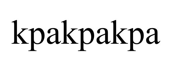 KPAKPAKPA