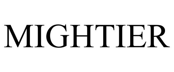 Trademark Logo MIGHTIER