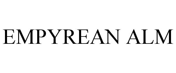 Trademark Logo EMPYREAN ALM