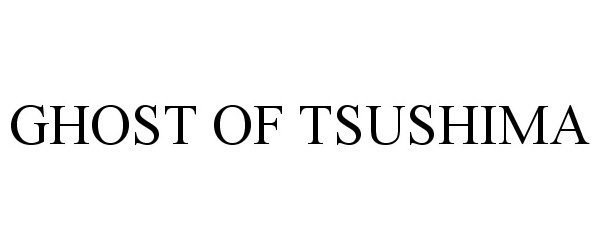 Trademark Logo GHOST OF TSUSHIMA