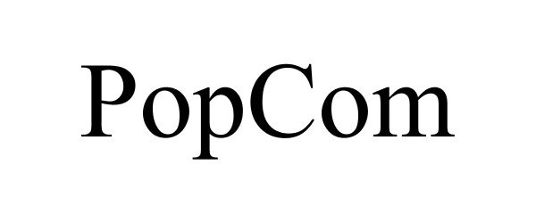 Trademark Logo POPCOM
