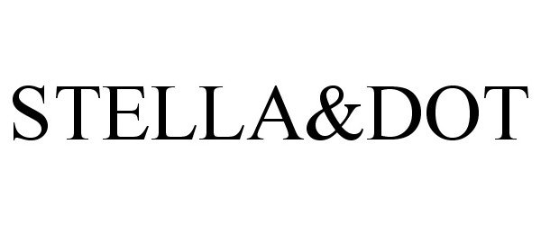 Trademark Logo STELLA&DOT