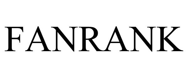 Trademark Logo FANRANK