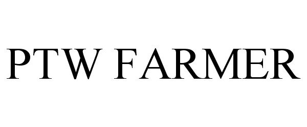 Trademark Logo PTW FARMER