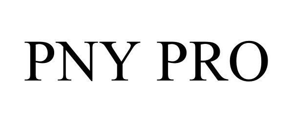 Trademark Logo PNY PRO