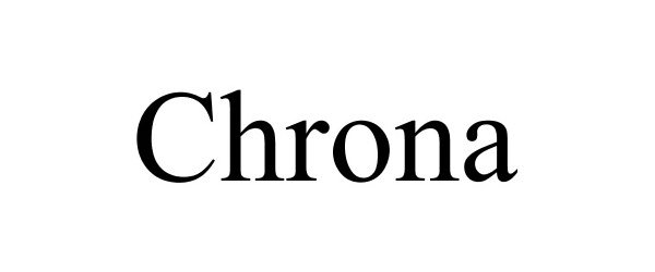 Trademark Logo CHRONA