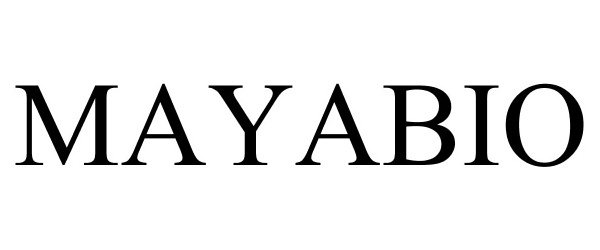 Trademark Logo MAYABIO