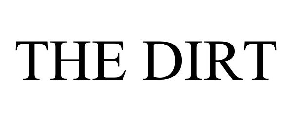 Trademark Logo THE DIRT