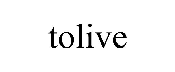 Trademark Logo TOLIVE