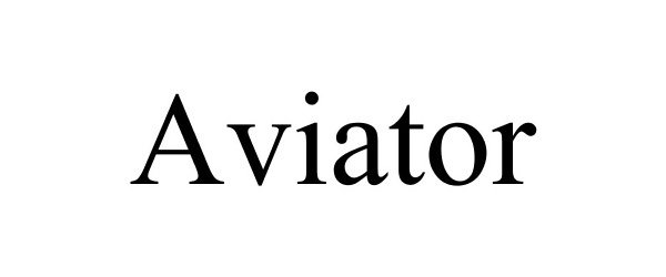 Trademark Logo AVIATOR