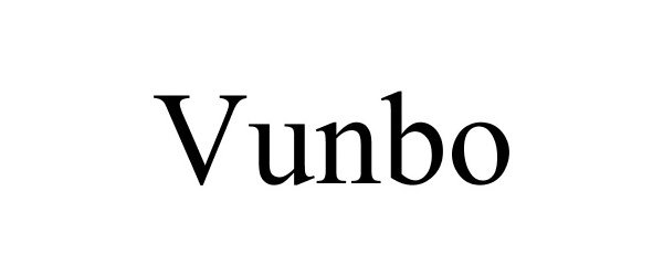 Trademark Logo VUNBO