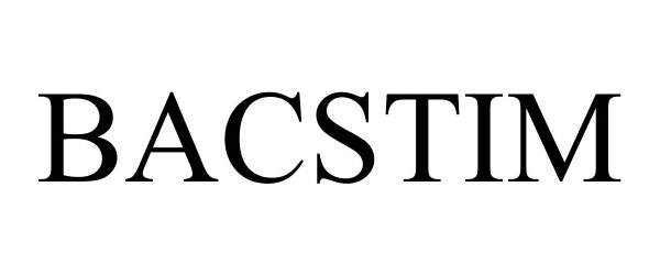 Trademark Logo BACSTIM