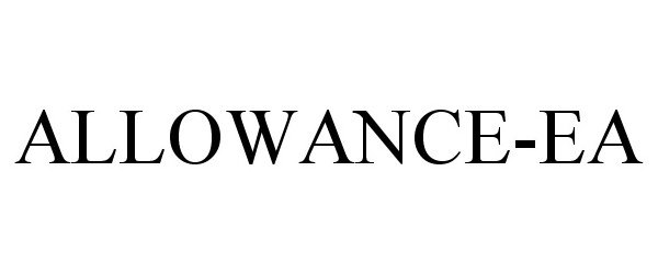  ALLOWANCE-EA