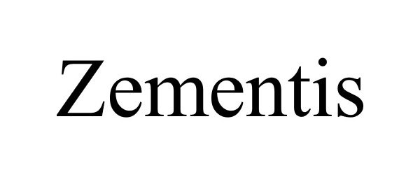 Trademark Logo ZEMENTIS