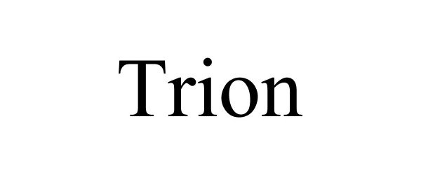 Trademark Logo TRION