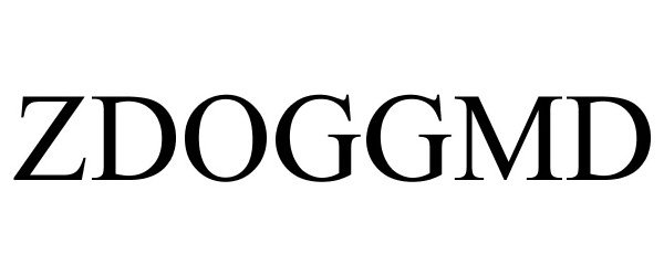 Trademark Logo ZDOGGMD