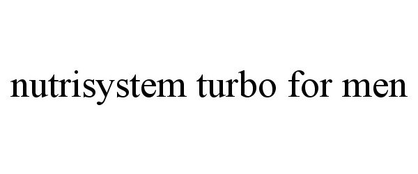  NUTRISYSTEM TURBO FOR MEN