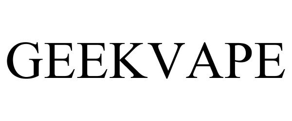 Trademark Logo GEEKVAPE