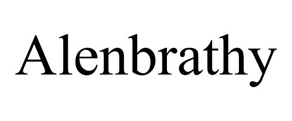Trademark Logo ALENBRATHY