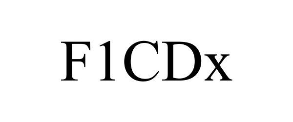 Trademark Logo F1CDX