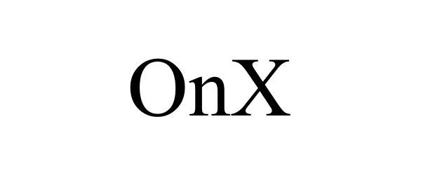 Trademark Logo ONX