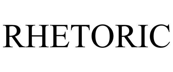 Trademark Logo RHETORIC