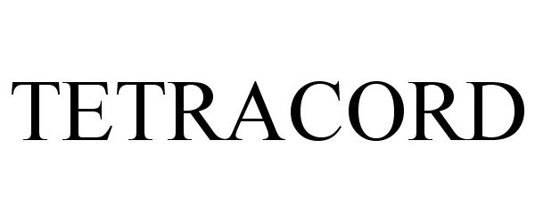 Trademark Logo TETRACORD