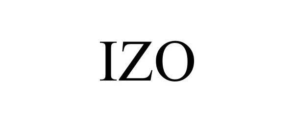 Trademark Logo IZO