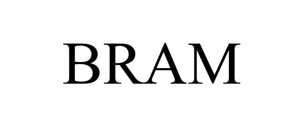 Trademark Logo BRAM