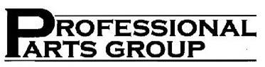 Trademark Logo PROFESSIONAL PARTS GROUP