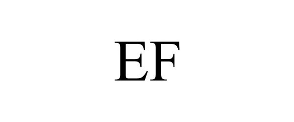 Trademark Logo EF