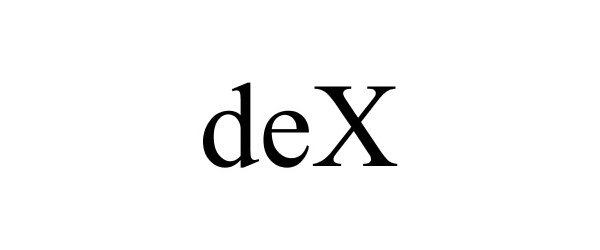 Trademark Logo DEX