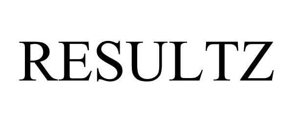 Trademark Logo RESULTZ