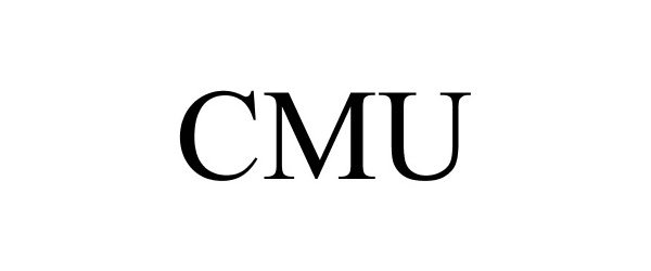 Trademark Logo CMU